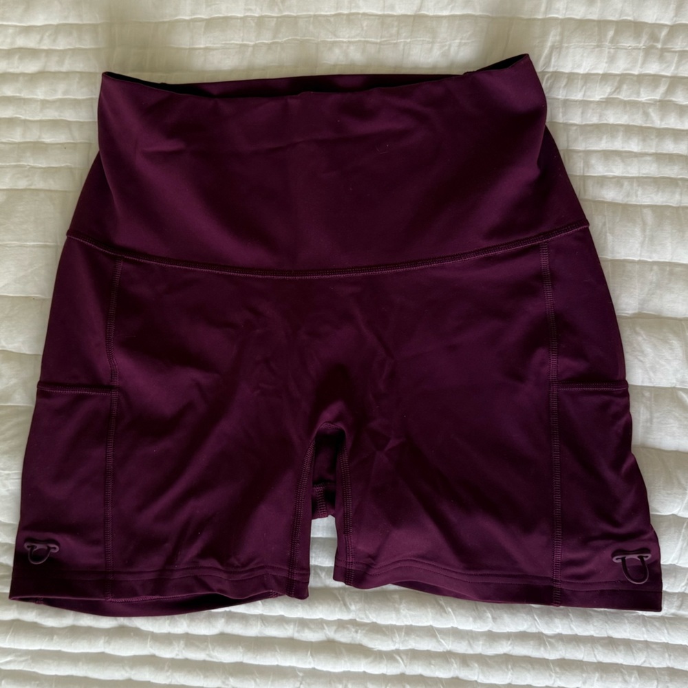 Gymshark Deep Burgundy shorts